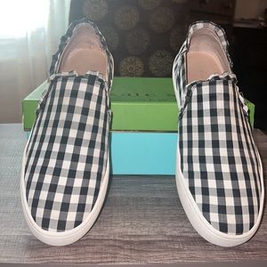 Kate Spade Lily Sneaker Black and White Gingham